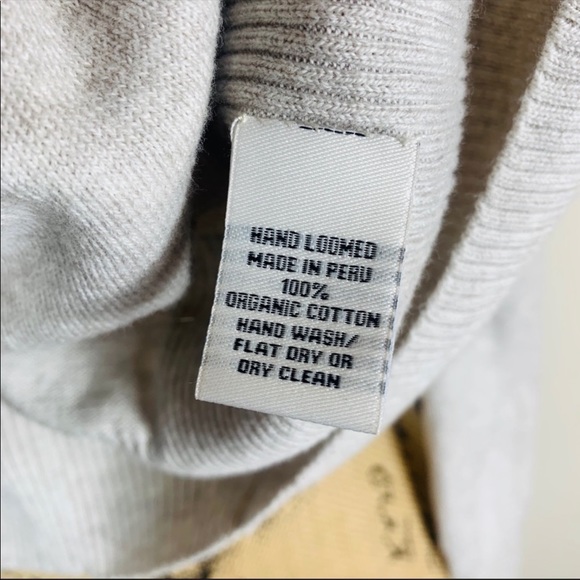 Eileen Fisher 100% Organic Cotton Knit Top Size S - Picture 4 of 5